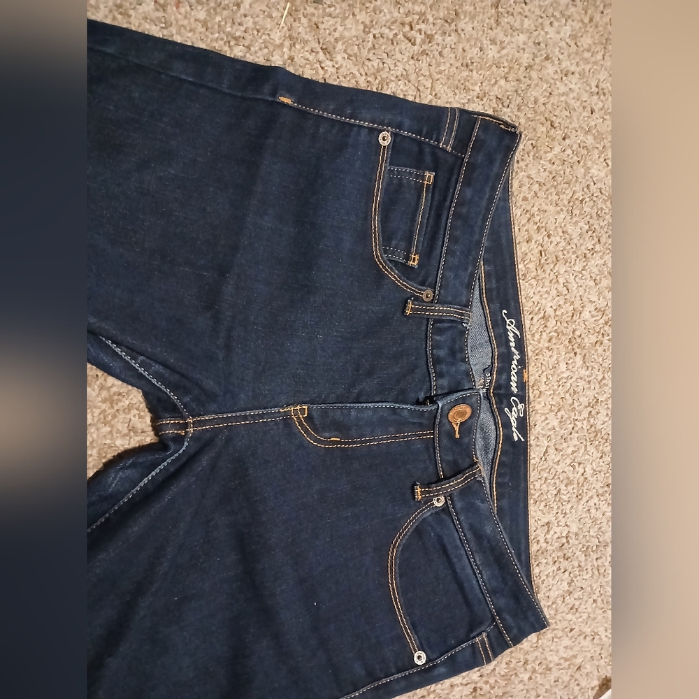 American eagle women  stretch skinny jeans size 14 regular